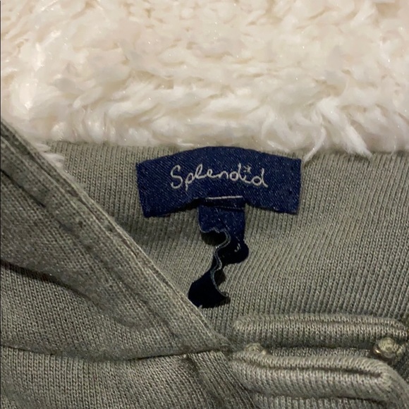 Splendid sweatshirt toggle jacket size small NWT - Picture 2 of 5